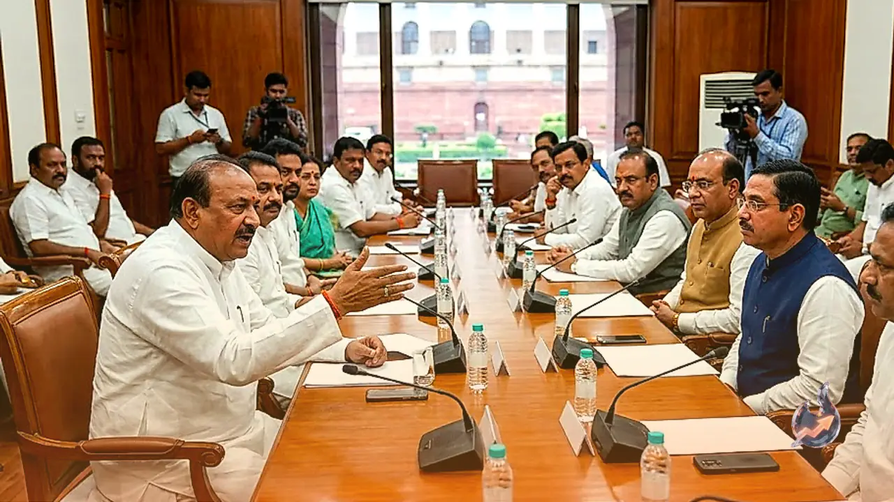 Congress Accuses BJP of Betraying Lord Ram as All Parties Meet Before Monsoon Session