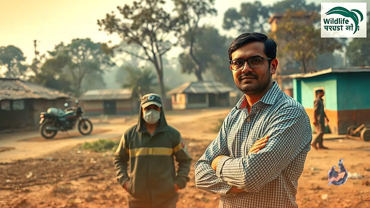 Abhishek Ghoshal Visits Bahraich to Tackle Human-Wildlife Conflict and Shares Wildlife Trust of India Ground Strategy