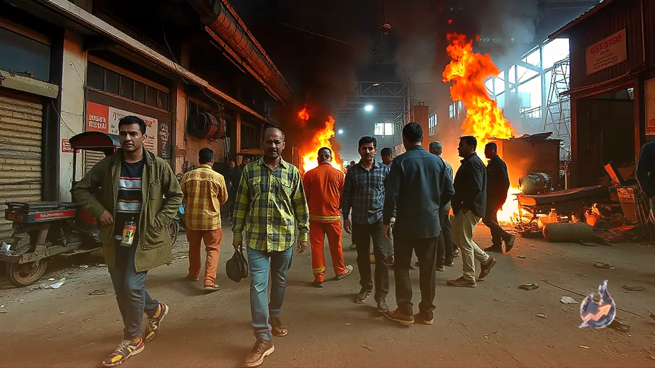 Mangolpuri Footwear Factory Blaze Kills 4 Workers While Jahangirpuri Cylinder Blast Injures Firefighter