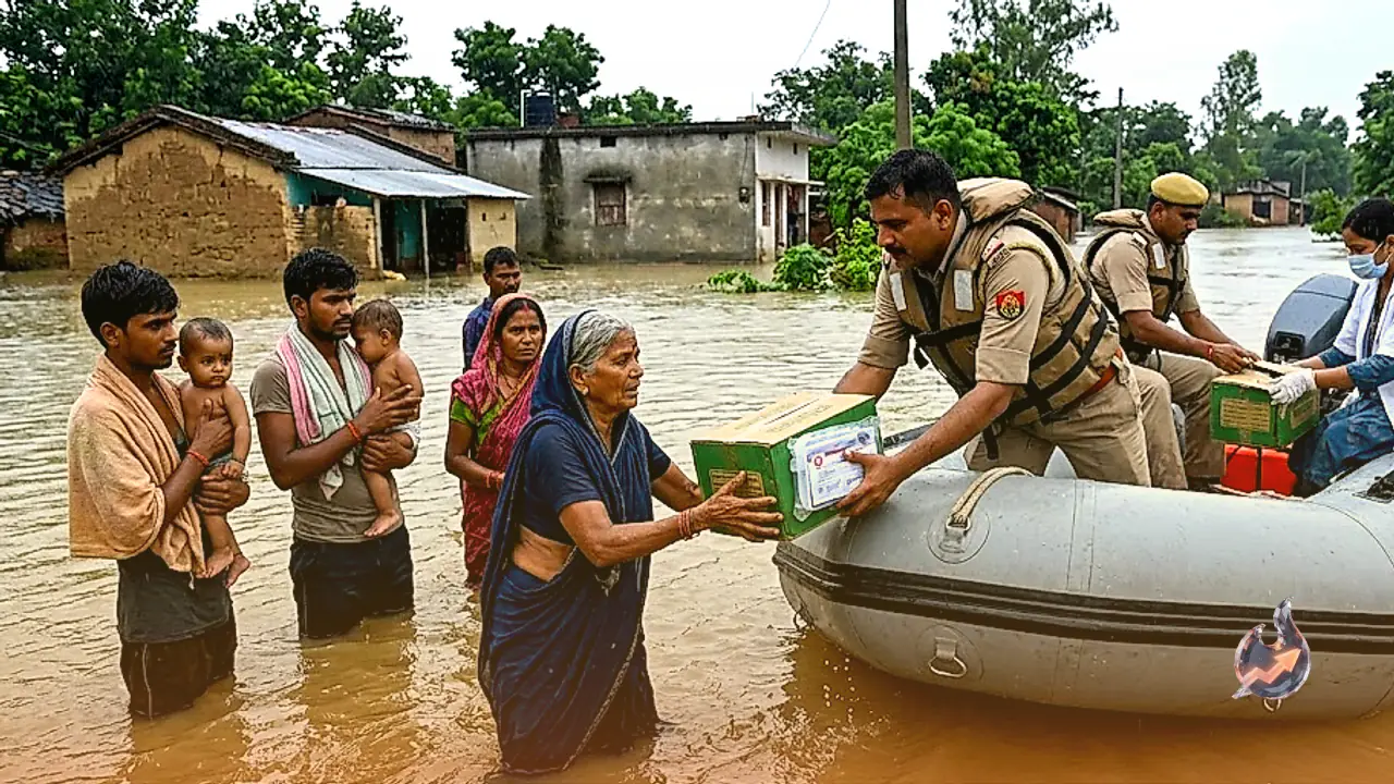 Manikpur Patha Inundated as Swollen Bardaha River Cuts Off Villages, PAC Deployed for Relief