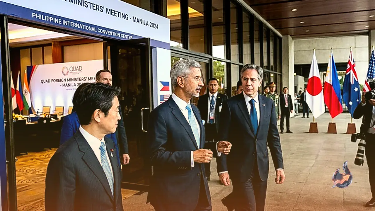 India's Jaishankar Advances Regional Security Agenda at Manila Quad Summit