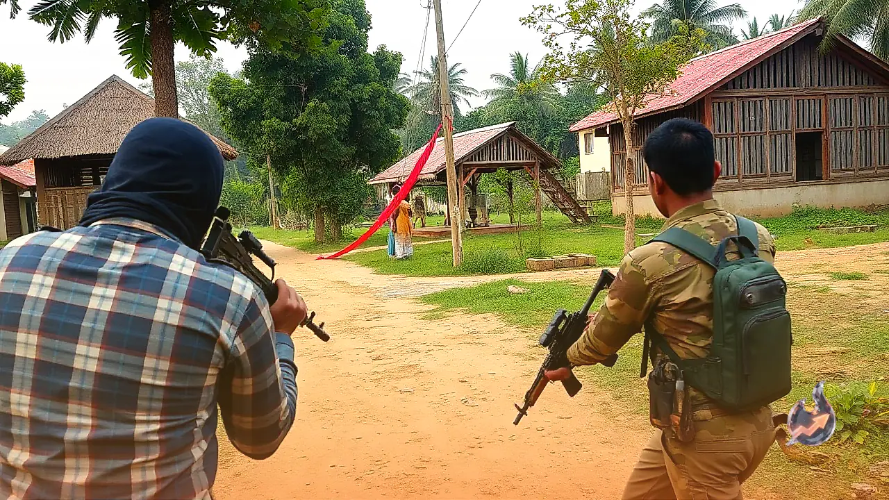 Armed Militants Ambush Farmers in Manipur Village, Leaving One Dead and Three Injured