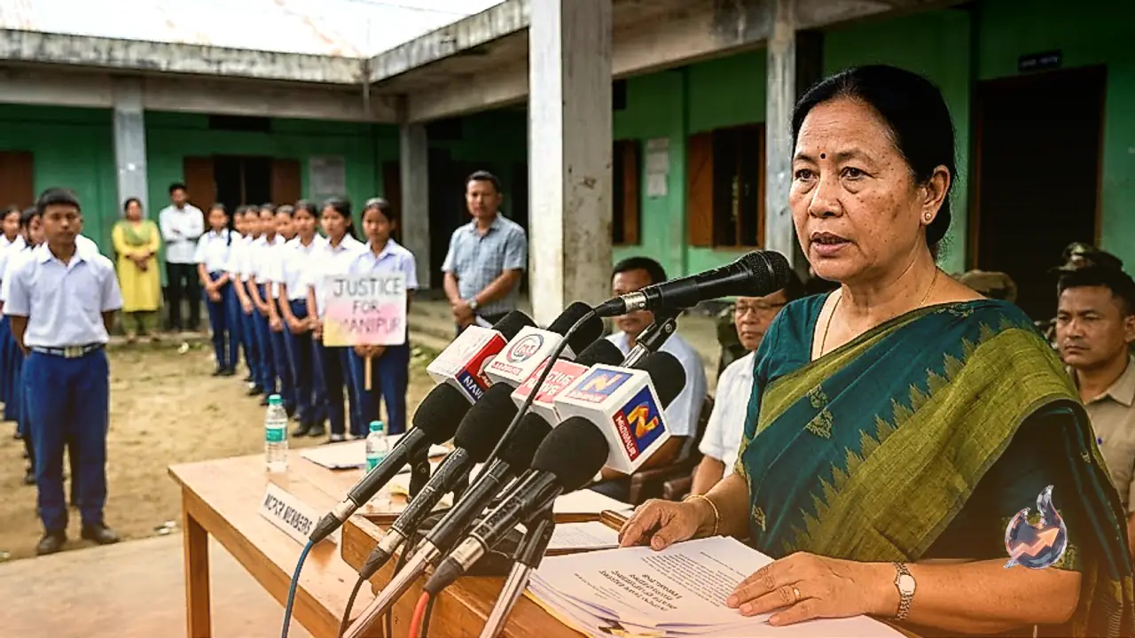 मणिपुर में छात्र की मौत के बाद बाल अधिकार आयोग सख्त, संवेदनशील इलाकों में सुरक्षा बढ़ाने के निर्देश