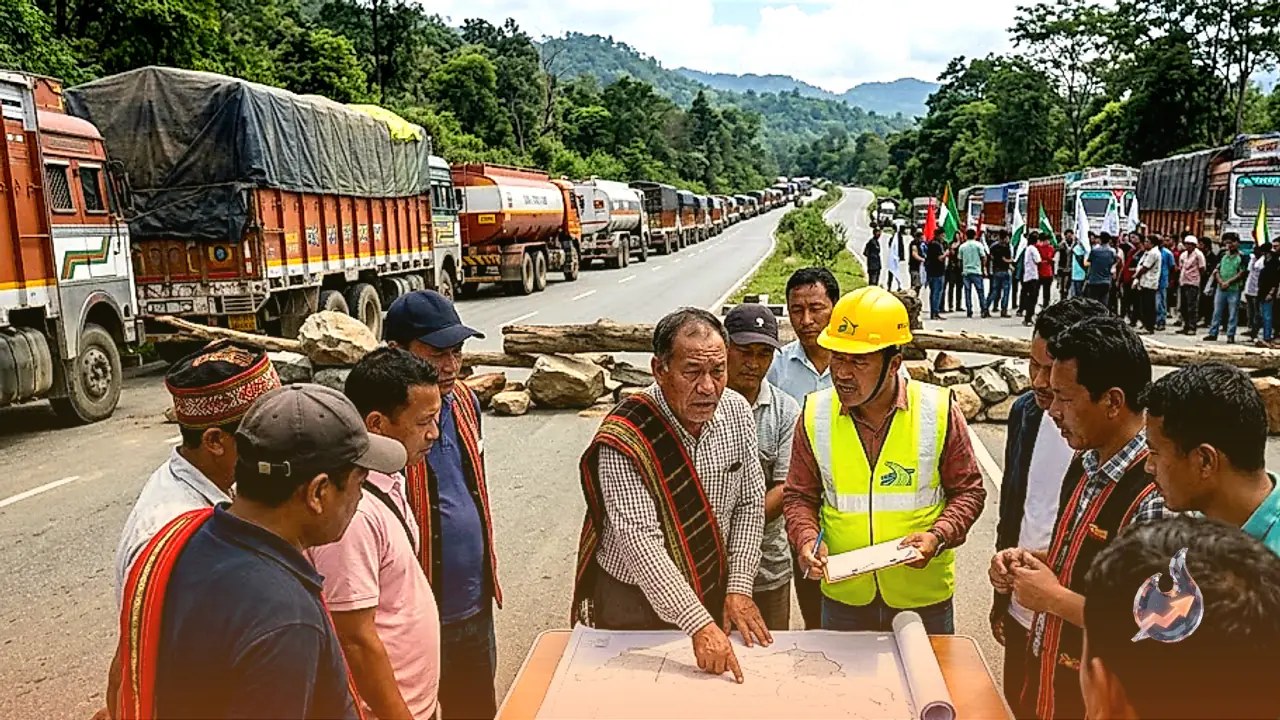 Manipur Highway Blockades: Apex Court Directs Rival Groups and NHAI to Submit Unified Traffic Restoration Roadmap