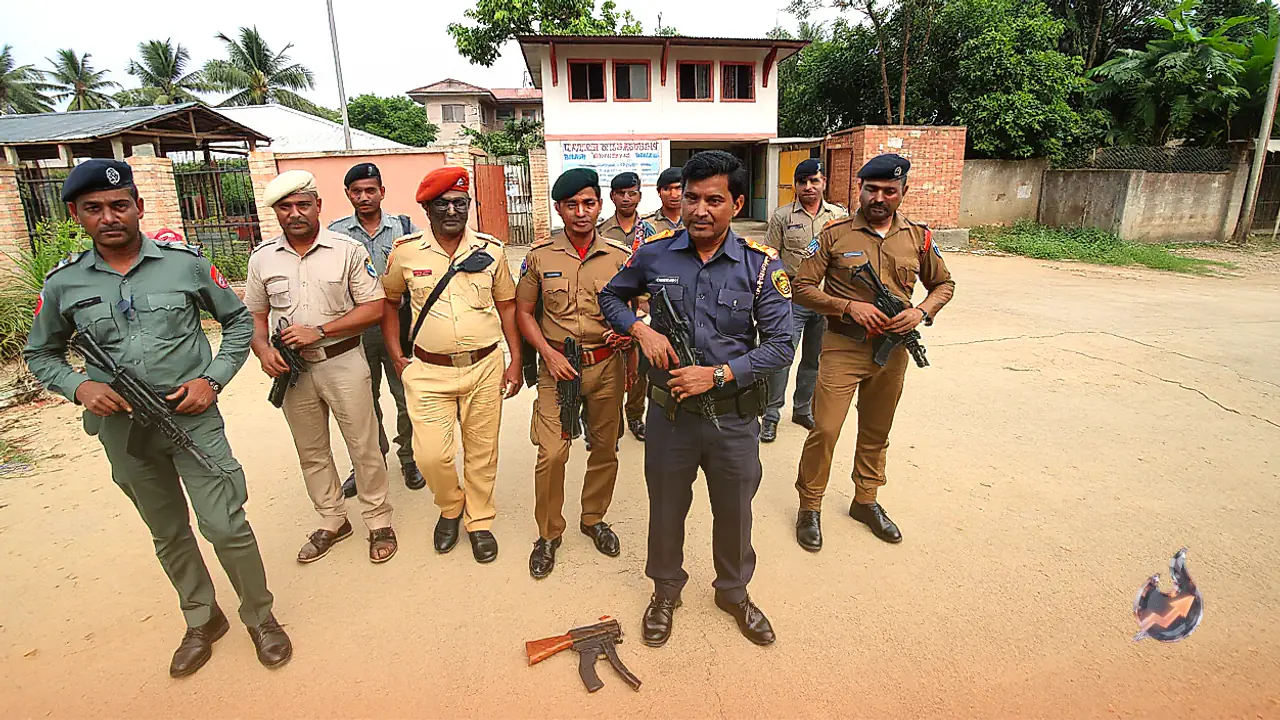 Manipur Security Forces Detain UNLF Cadre in Extortion Crackdown and Seize Cache of Weapons