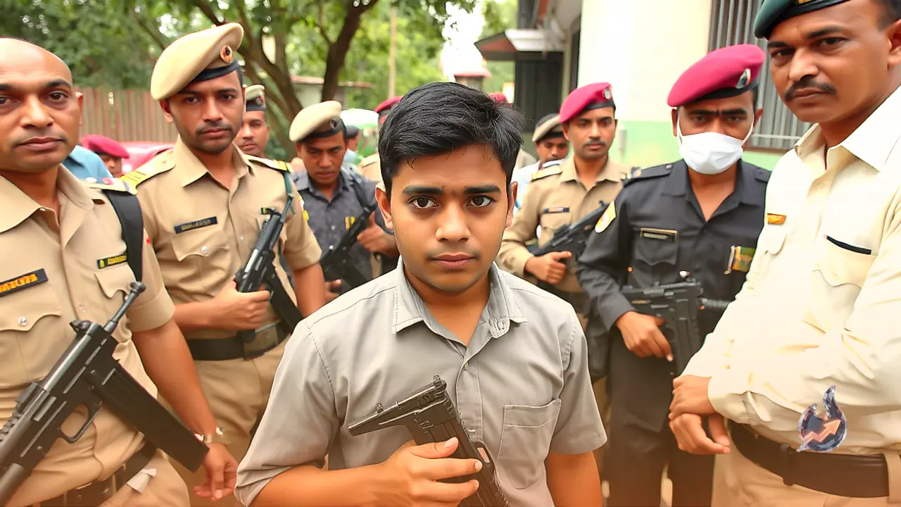 Manipur Security Forces Nab 23-Year-Old Arms Dealer in Imphal East Crackdown