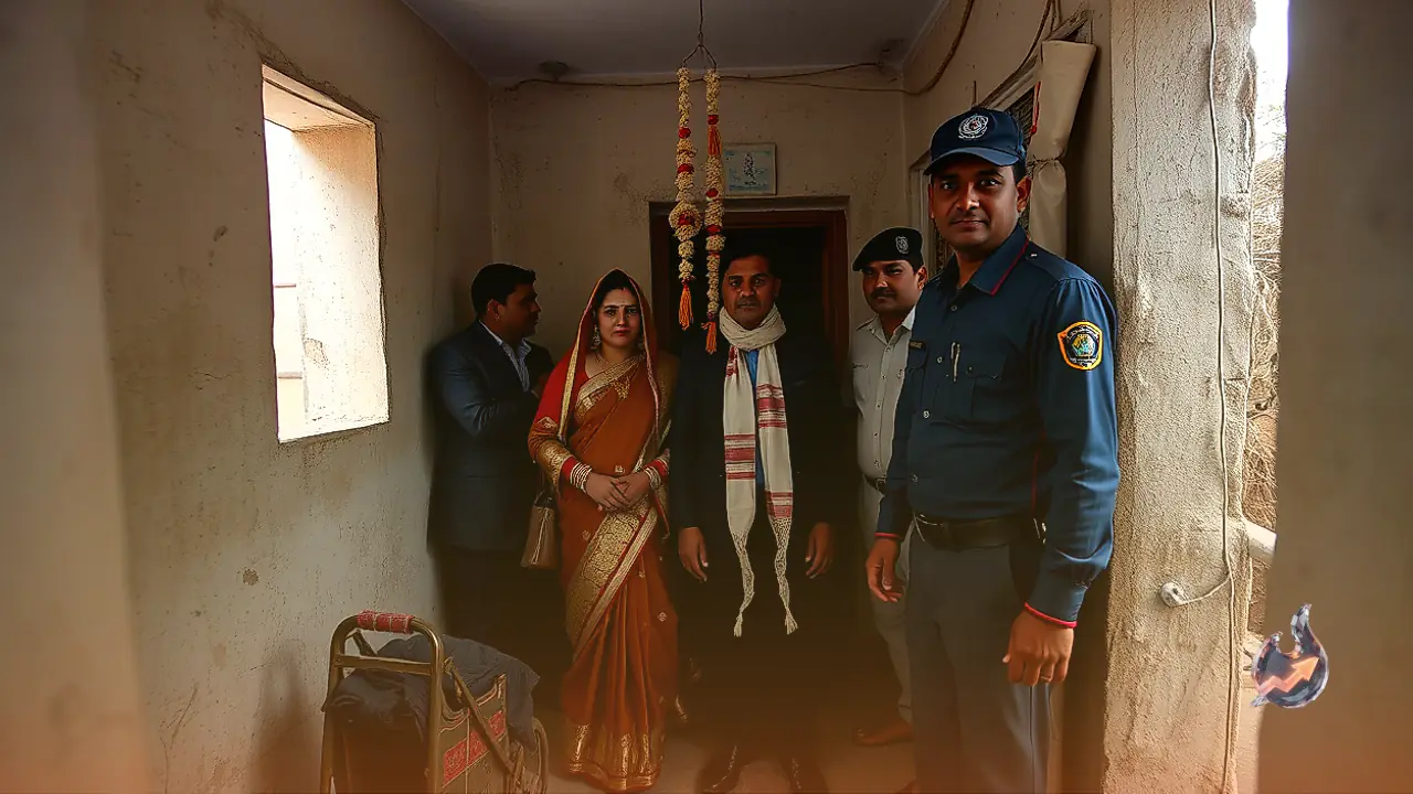 उत्तर प्रदेश के ललितपुर में एक ही घर के भीतर फंदे पर लटके मिले पति-पत्नी, जांच में जुटी पुलिस