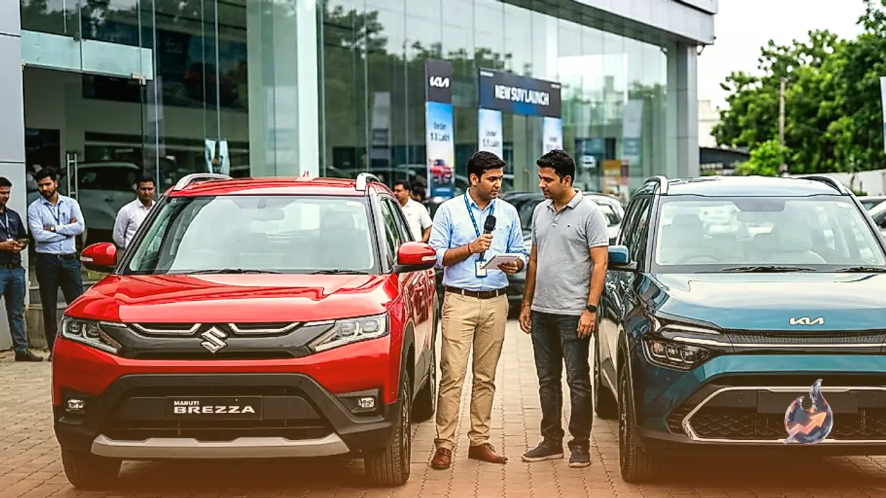 मारुति ब्रेजा और किआ साइरोस में टक्कर, ₹10 लाख से कम बजट में कौन सी SUV है बेहतर