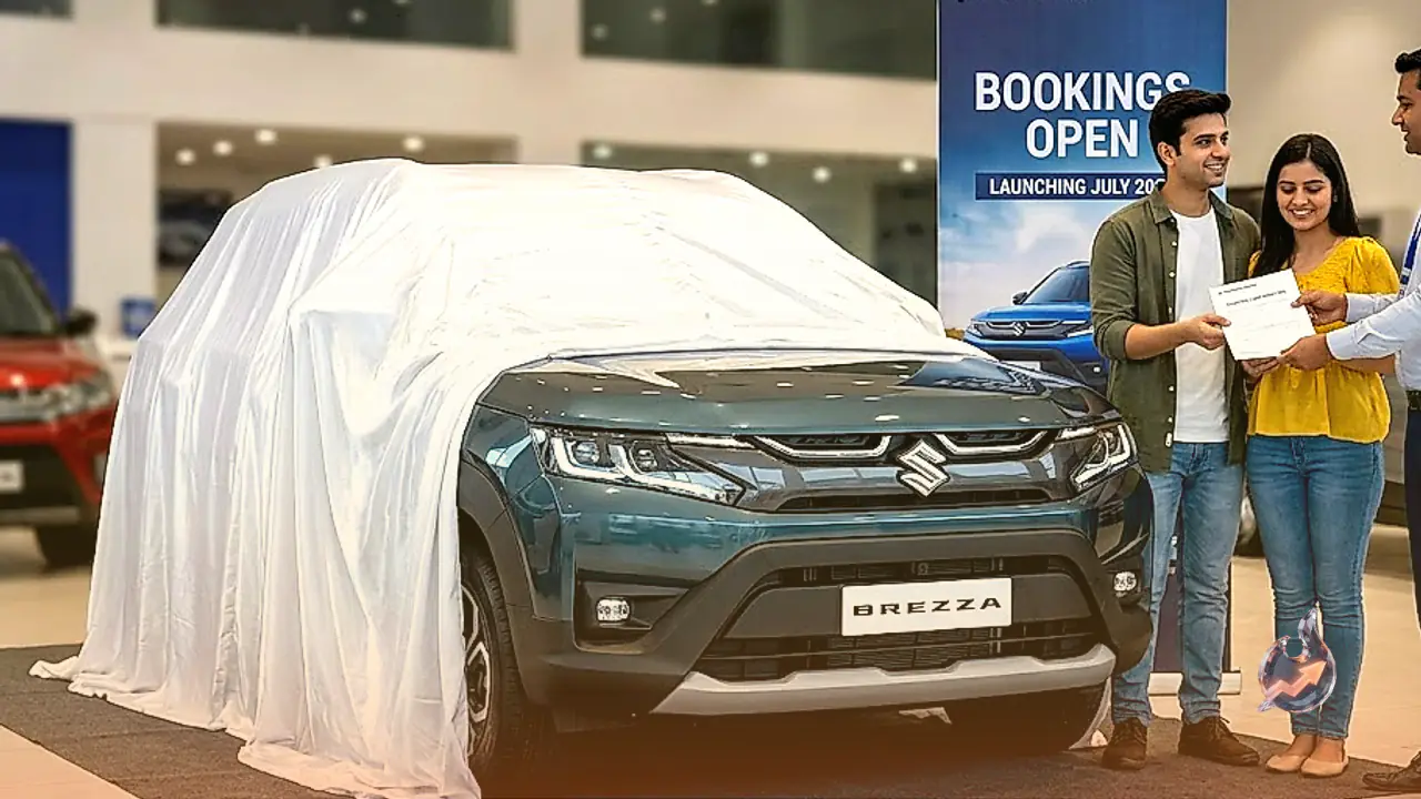 Maruti Teases Facelifted Brezza, Opens Bookings Ahead Of Its Biggest Upgrade Yet