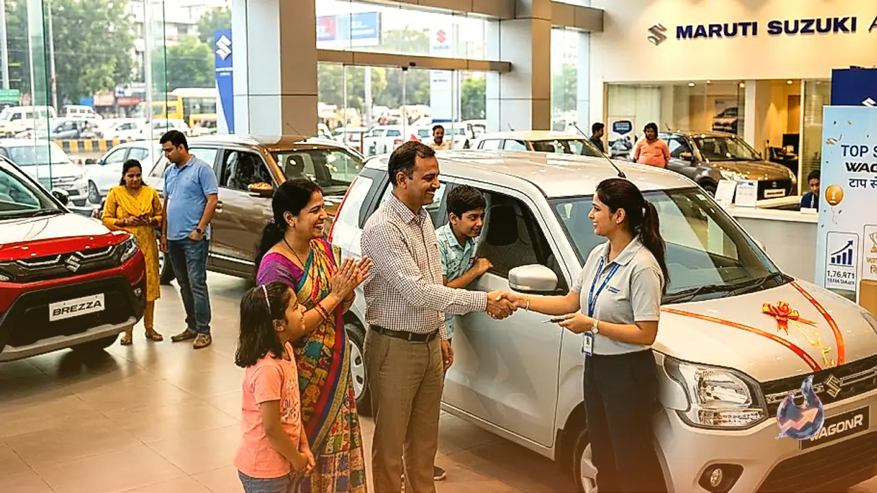 Maruti Suzuki Records Surge in Monthly Sales as Wagon R Leads the Chart
