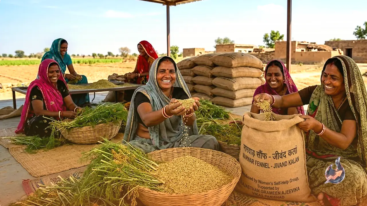 Jivand Kalan’s Fennel Success: How Rural Women Transformed Their Local Industry