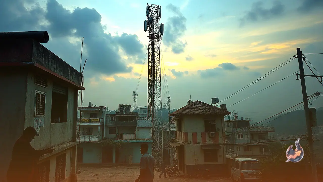 Woman Climbs 200-Foot Mobile Tower in Masaurhi Alleging Partner Fraud, Rescued After 5 Hours