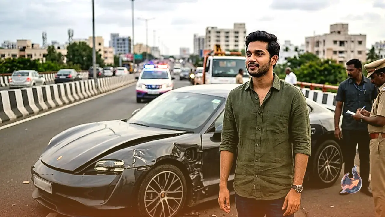 AR Rahman Son AR Amin Survives Major Car Crash in Chennai While Driving Porsche