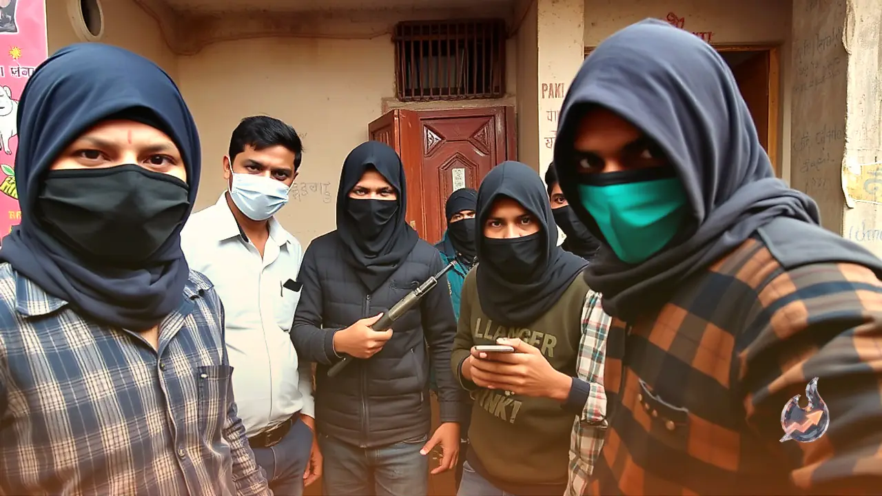 Masked Gang Raids Bhanwargarh, Steals Garlic Worth Lakhs and Attempts Residential Break-In