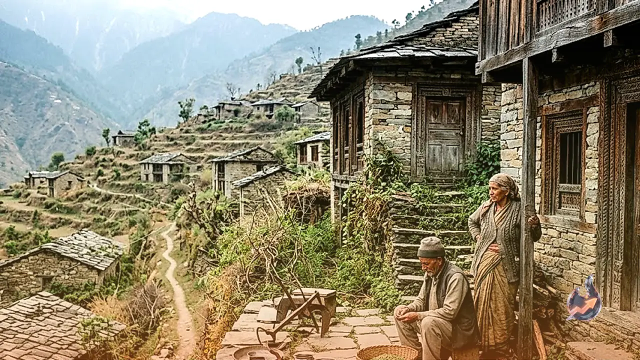 Mass Migration Depopulates Uttarakhand Hills as Villages Suffer