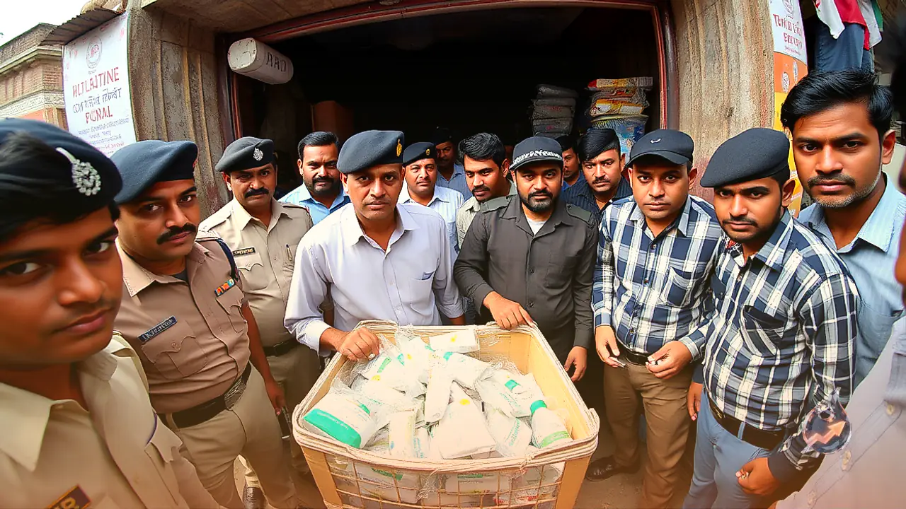 कानपुर में नशीले कफ सिरप का बड़ा भंडाफोड़, गोदाम से पौने तीन करोड़ की खेप के साथ तस्कर गिरफ्तार