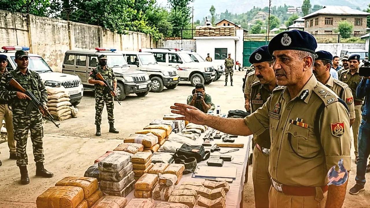 Massive Crackdown on Narco-Terror in Jammu and Kashmir Sees Thousands Arrested and Huge Assets Seized