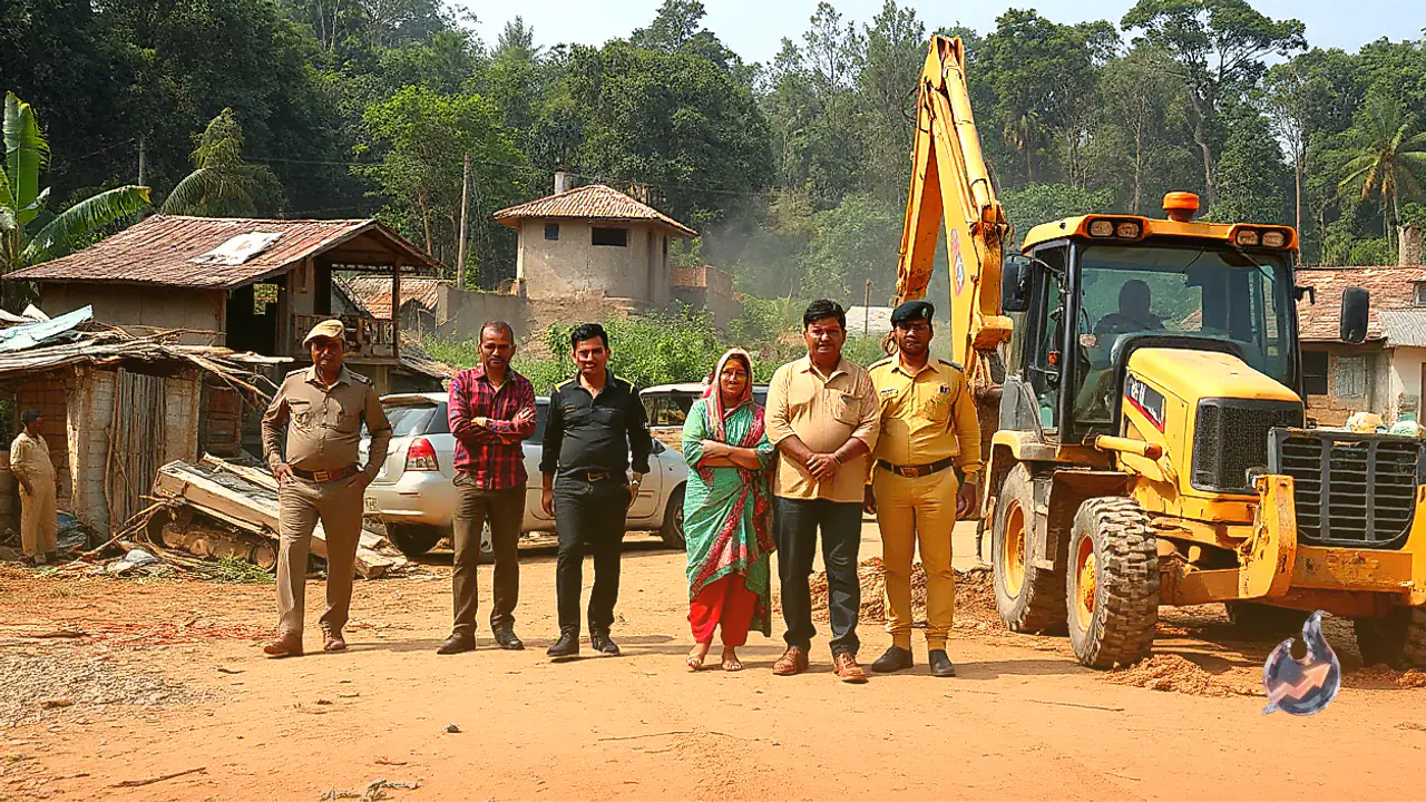 Massive Demolition Drive Targets 82 Homes on Forest Land in Ramnagar, Woman Hospitalised After Cardiac Incident