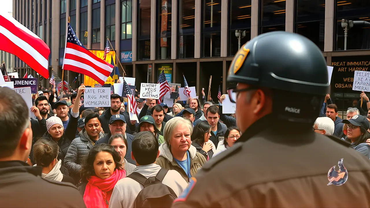 Massive Protests Erupt in New York After Federal Immigration Agent Shoots Immigrant