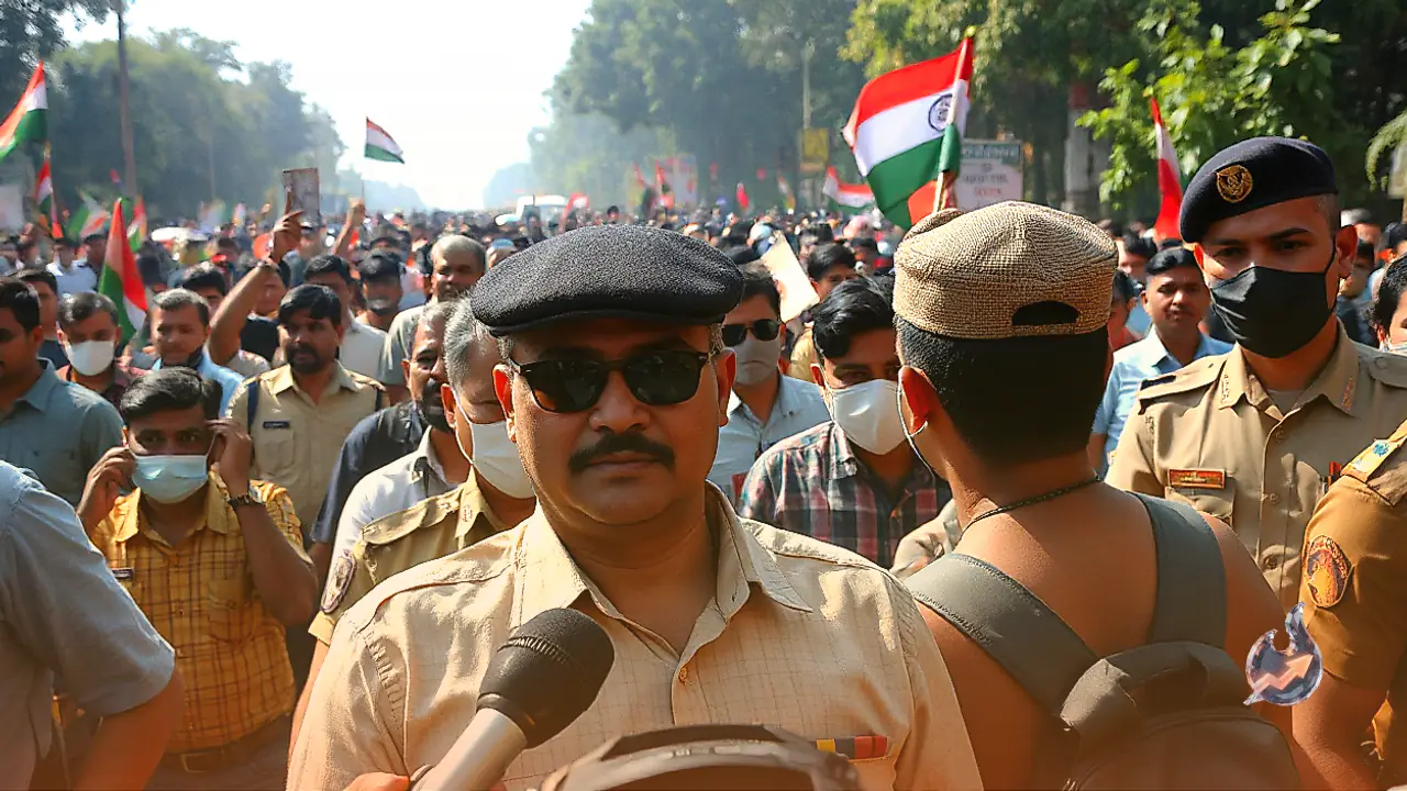 दिल्ली में 23 अक्टूबर को बड़े विरोध प्रदर्शन की आशंका, बिना अनुमति के मार्च का ऐलान