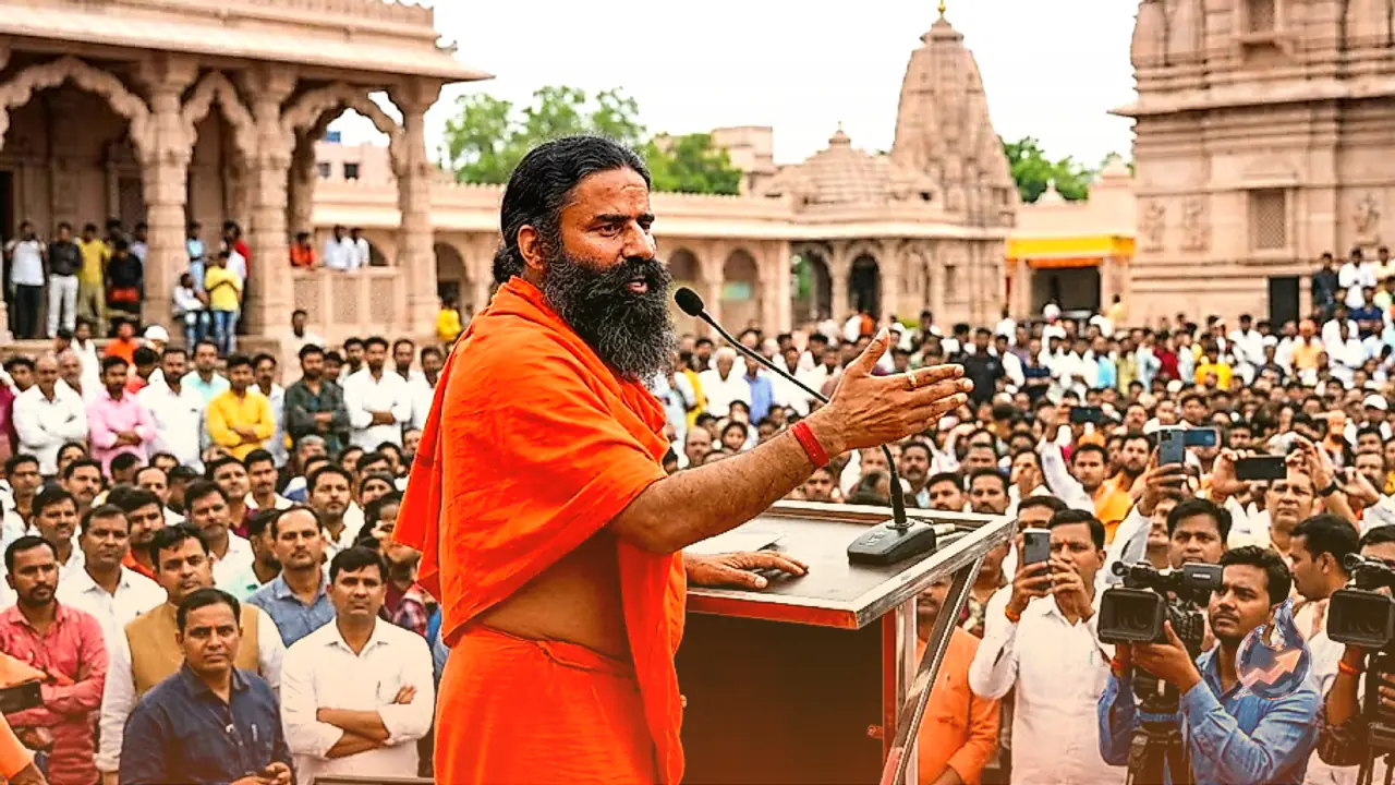 Yoga Guru Ramdev Urges Indian Muslims to Embrace Ancestral Roots, Says Ram and Krishna Belong to All
