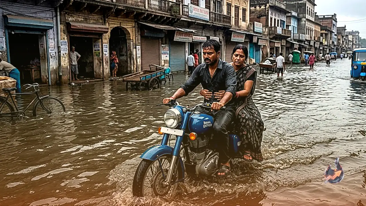 First Monsoon Rains Expose Mathura Civic Body's False Promises as City Turns into a Pool