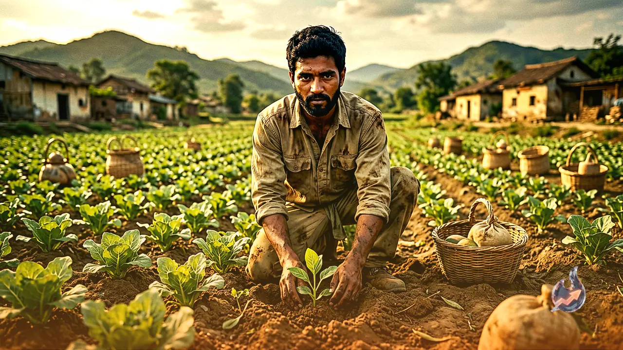 Mau Farmer Aamir Ahmad Turns Rs 15,000 Investment into Lakhs Using Smart Multi-Crop Mulching