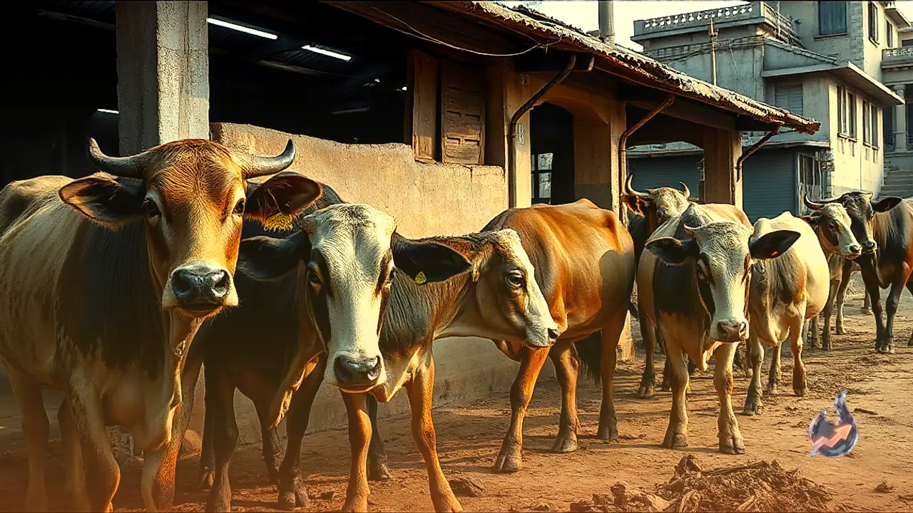 Cattle Face High Bloating Risk During Seasonal Shifts, Timely Home Remedies Can Save Livestock