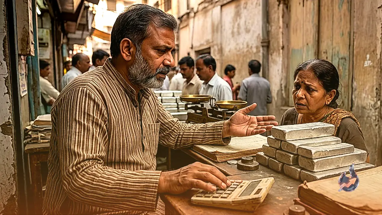 Gold and Silver Slip Again on MCX as Delhi Bullion Silver Crashes 7,800 in a Day