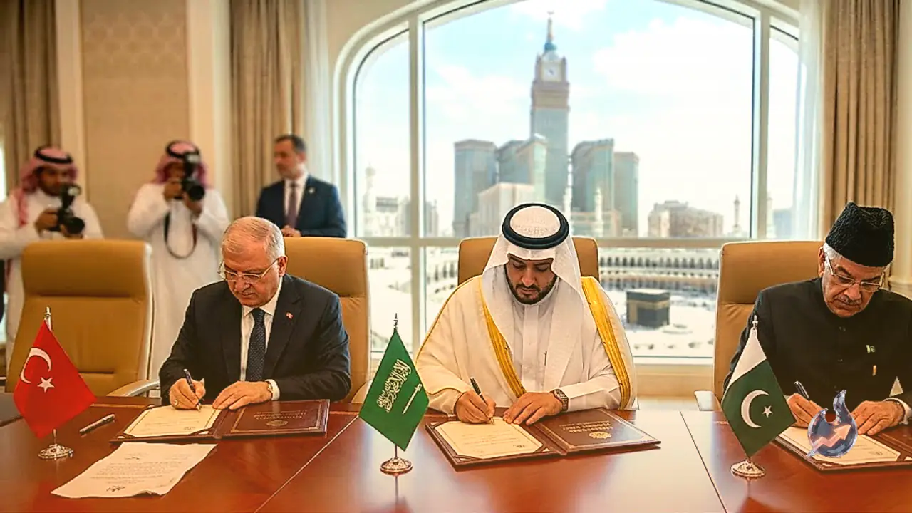 Mecca Joint Defense Agreement: Saudi Arabia, Turkey, and Pakistan Sign Trilateral Military Pact, Triggering Sharp Reaction from Iran