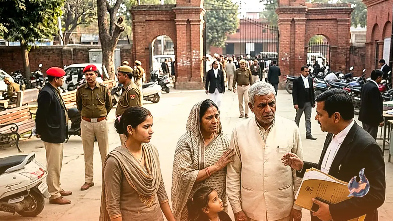 Meerut Blue Drum Murder: Court Hands Death Penalty to Muskan and Sahil as Victim's Kin Seek Child Custody