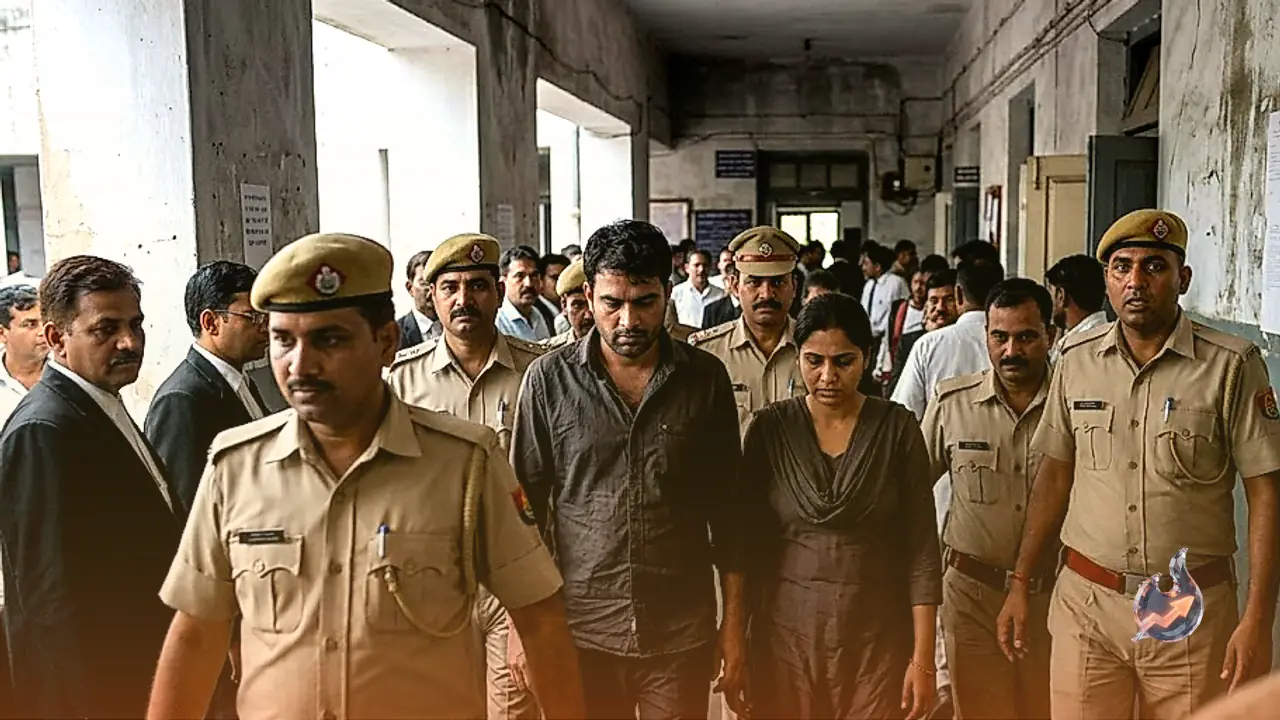 Meerut Court Death Penalty: Ravita and Amardeep Assigned Prisoner Numbers 399 and 400 After Murder and Snake Plot