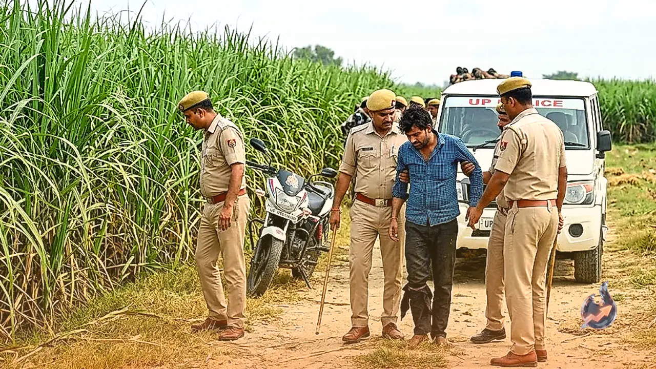 मेरठ के मवाना में गौकशी करने पहुंचे बदमाशों की पुलिस से मुठभेड़, एक के पैर में लगी गोली, दूसरा फरार
