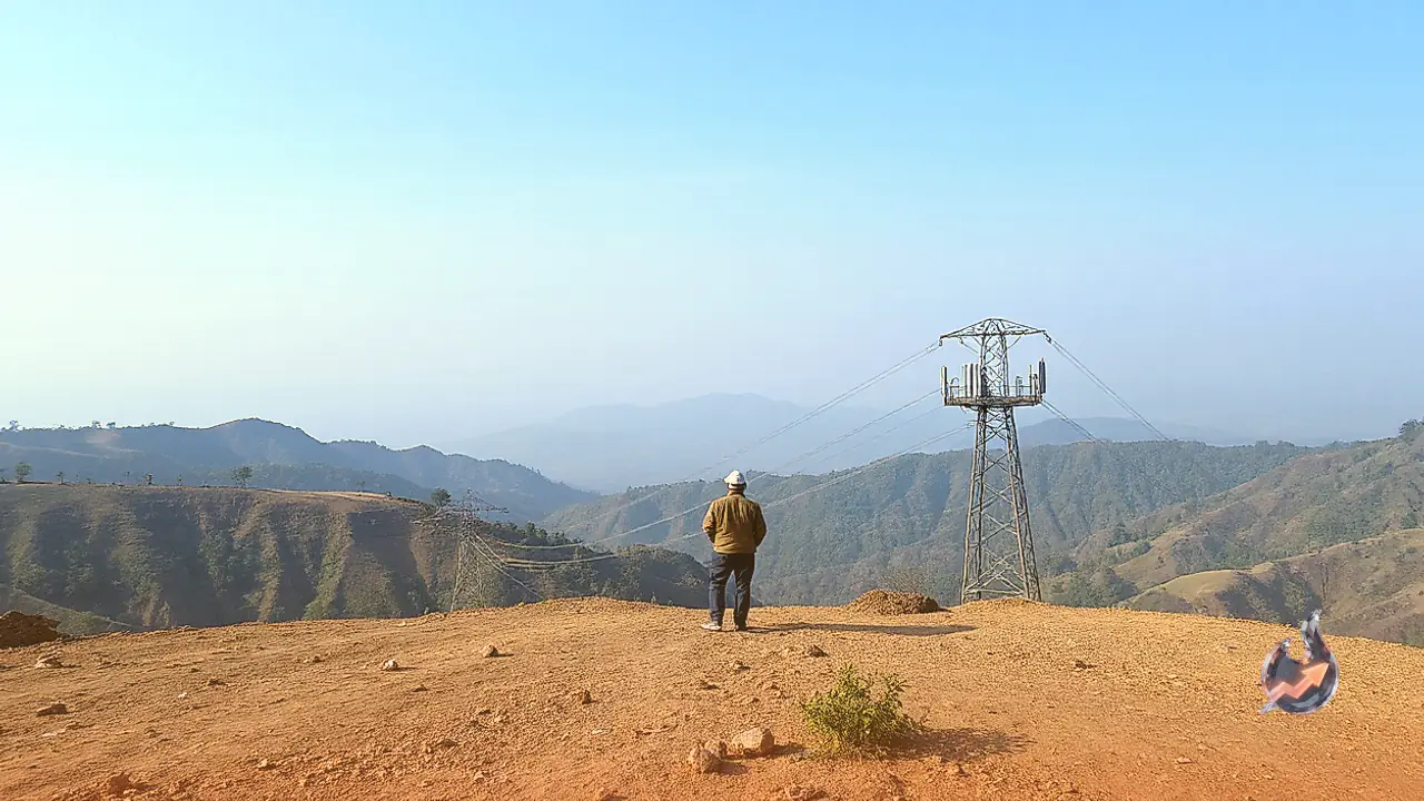 Meghalaya: East Khasi Hills DC inspects cable management work ahead of National Games