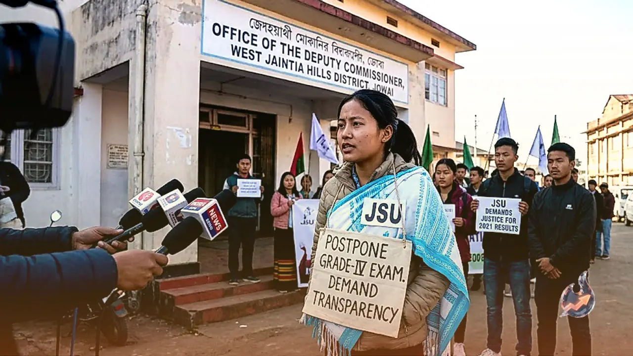 Meghalaya: JSU Demands Postponement of DSC Grade-IV Exam Over Transparency Concerns