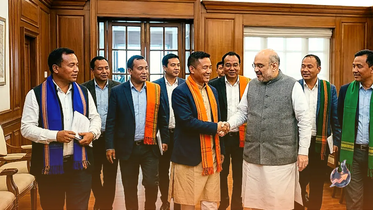 मेघालय में यूडीपी के 12 में से 8 विधायकों ने थामा भाजपा का दामन