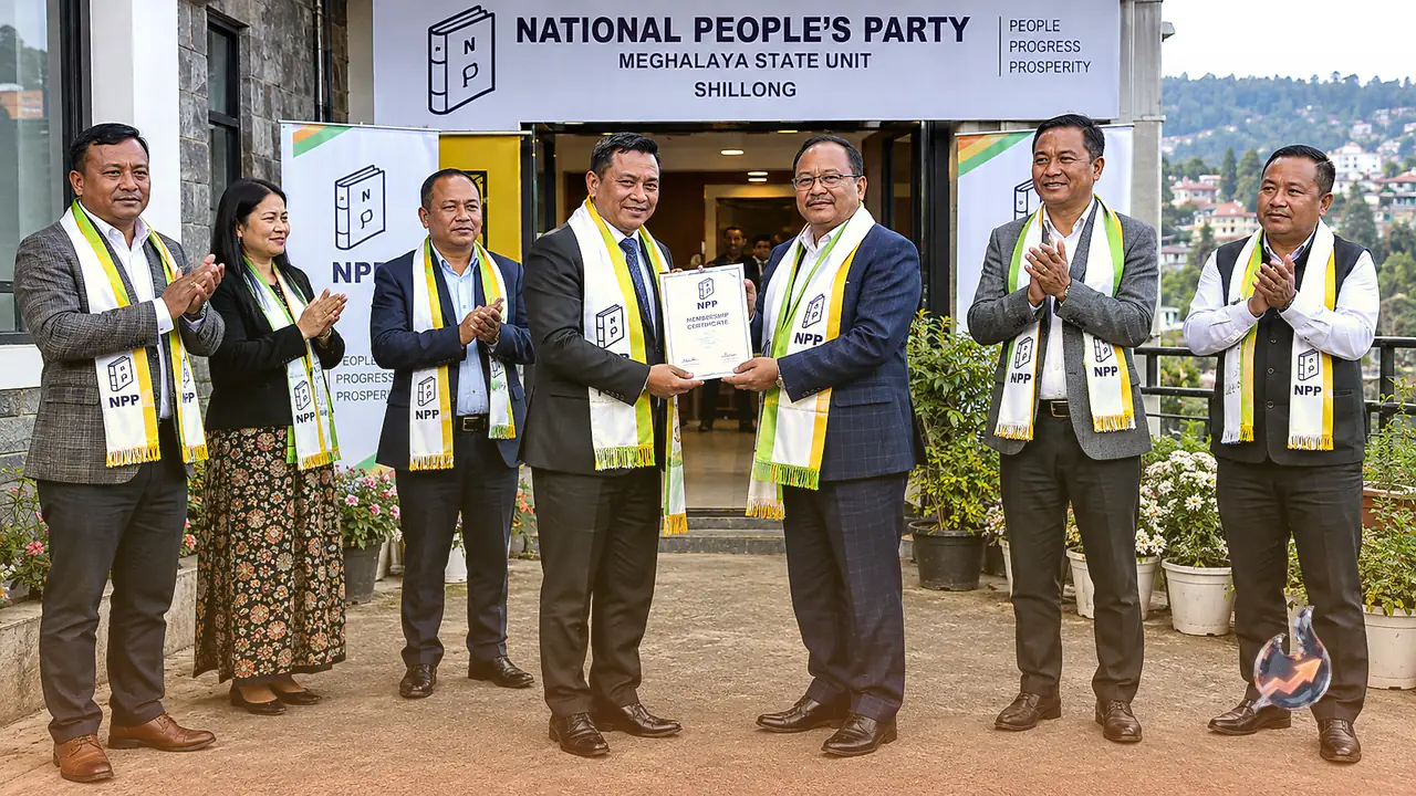 Meghalaya Political Shift: Former UDP Lawmakers Formalise Entry Into NPP
