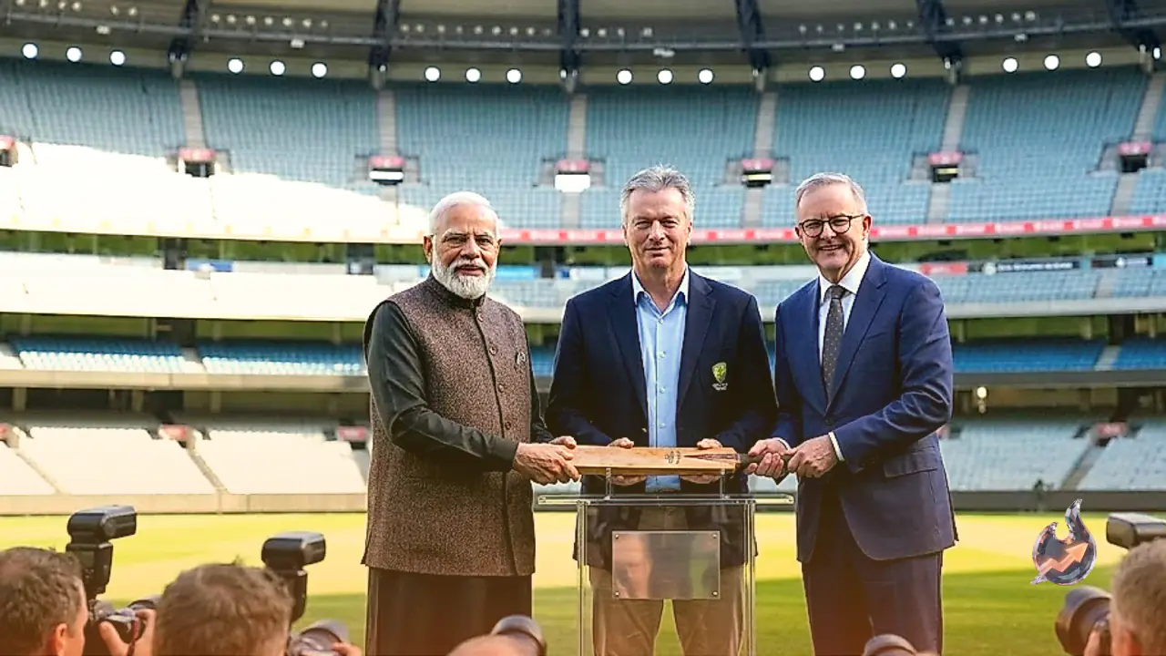 Sporting Diplomacy at MCG: PM Narendra Modi Launches India-Australia Sports Collaboration Alongside Anthony Albanese