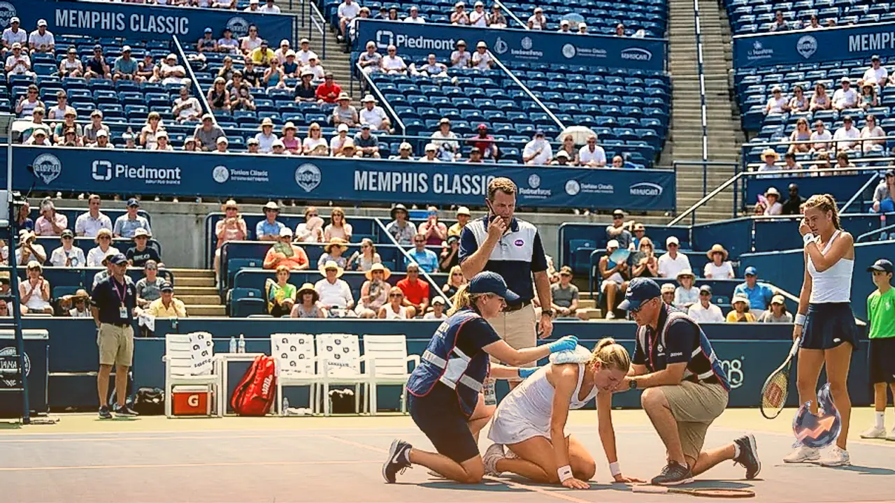 Sweltering Heat Forces Ekaterina Alexandrova to Forfeit After Court Collapse as Venus Williams Suffers Opening Defeat