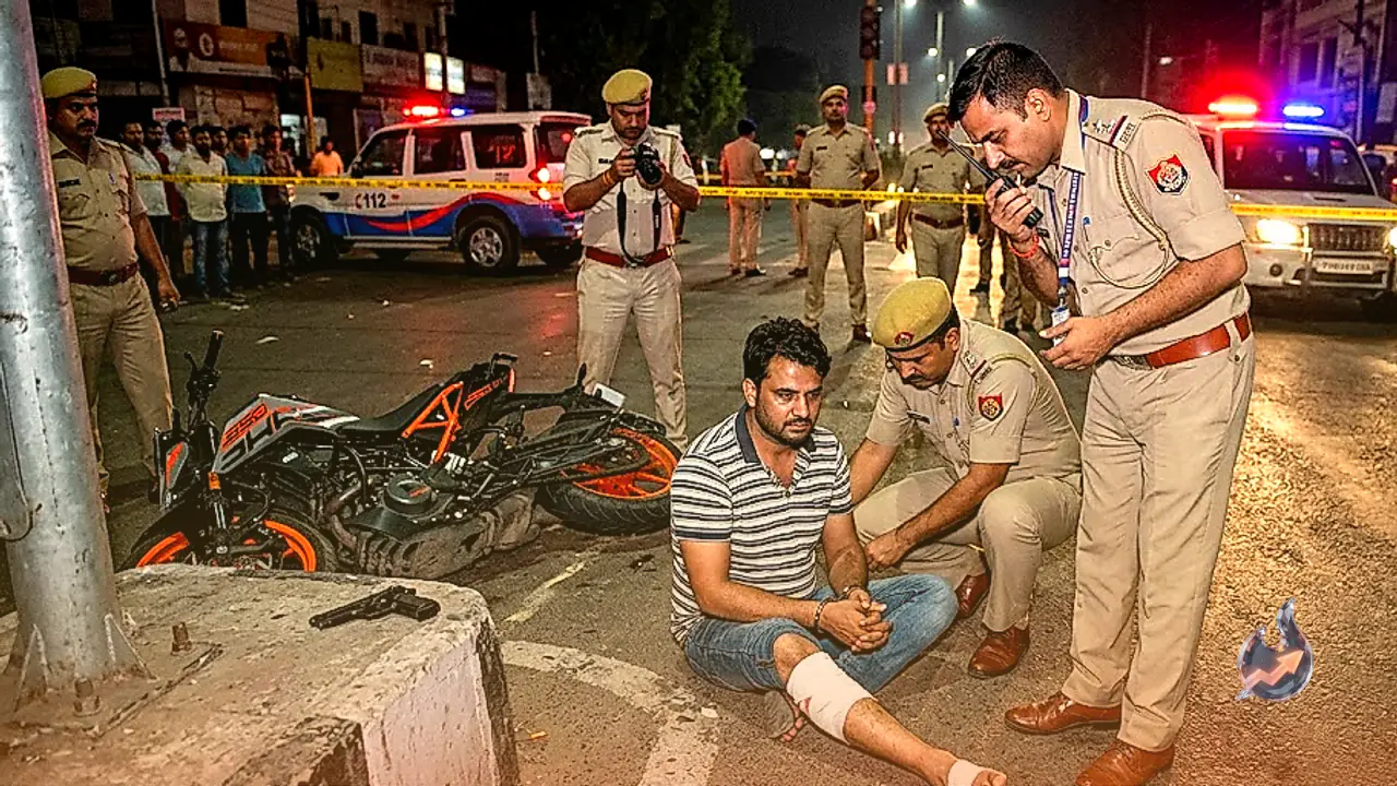 Meerut Police Shoot and Arrest Rs 5,000 Bounty Criminal Danish After Gunfight