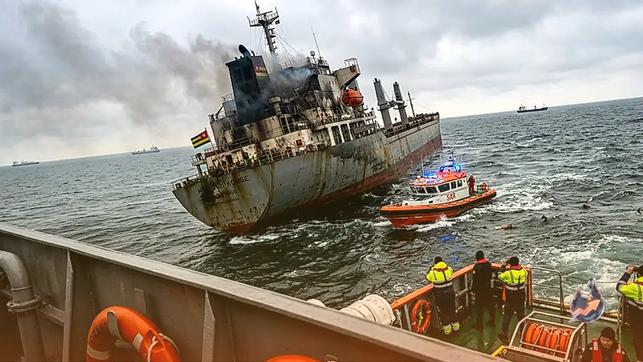 Merchant Vessels Struck by Drones in Black Sea: One Ship Sinks Leaving Crew Missing