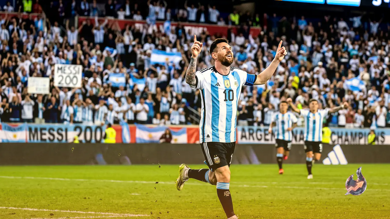 Messi Marks 200th International With a Hat Trick as Argentina Crush Algeria 3-0 to Open Their Title Defence
