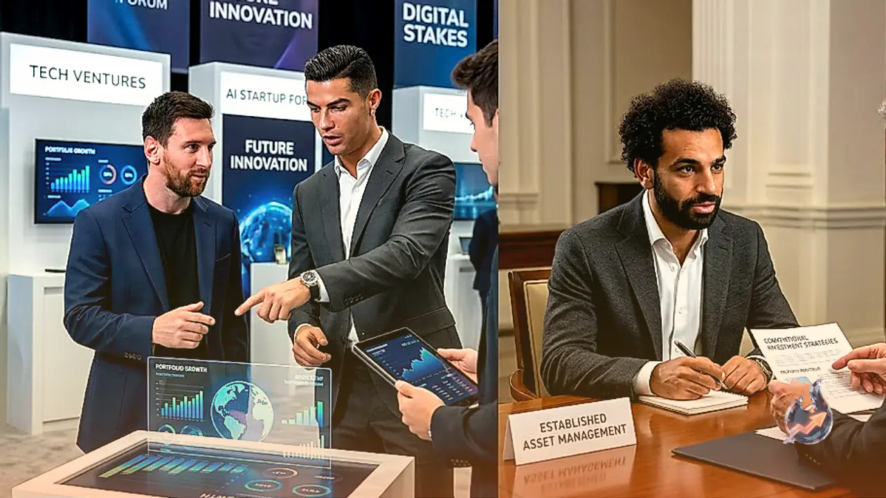 Messi and Ronaldo Are Building Tech Portfolios. Mo Salah Is Playing a Different Game