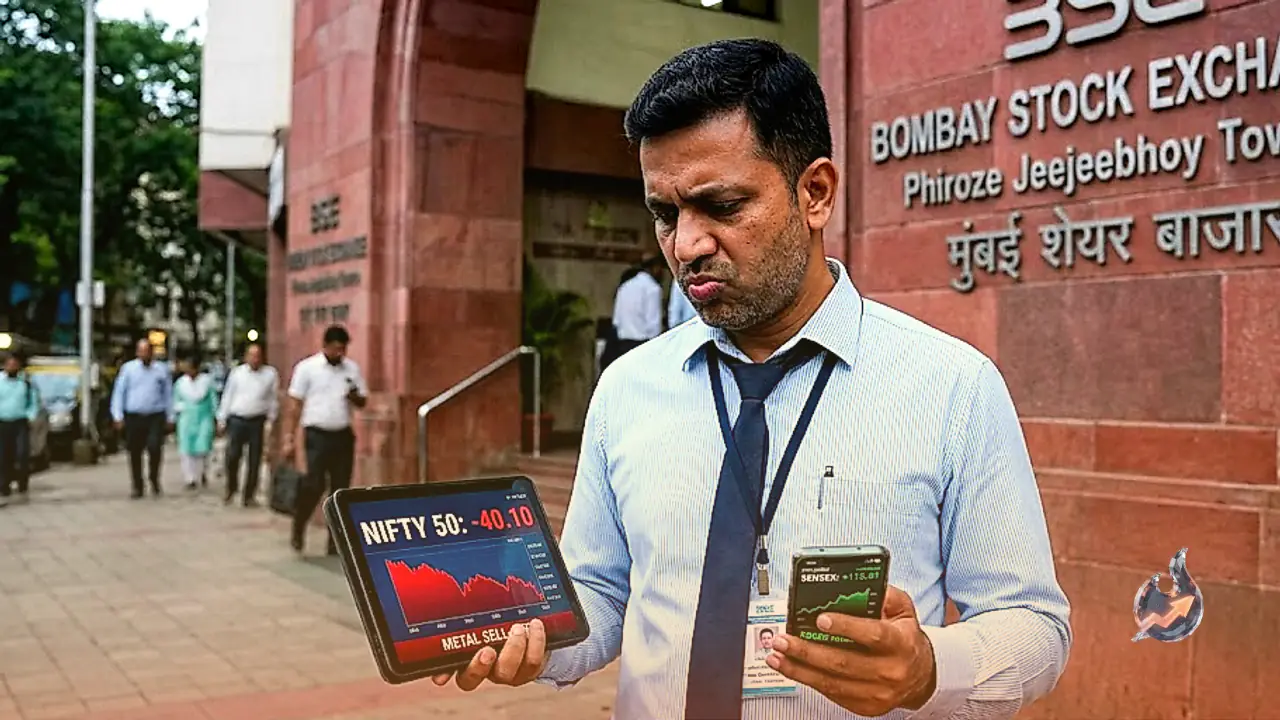मेटल और बैंकिंग शेयरों में बिकवाली से निफ्टी में लगातार तीसरे दिन गिरावट, 78,079 के पार बंद हुआ सेंसेक्स