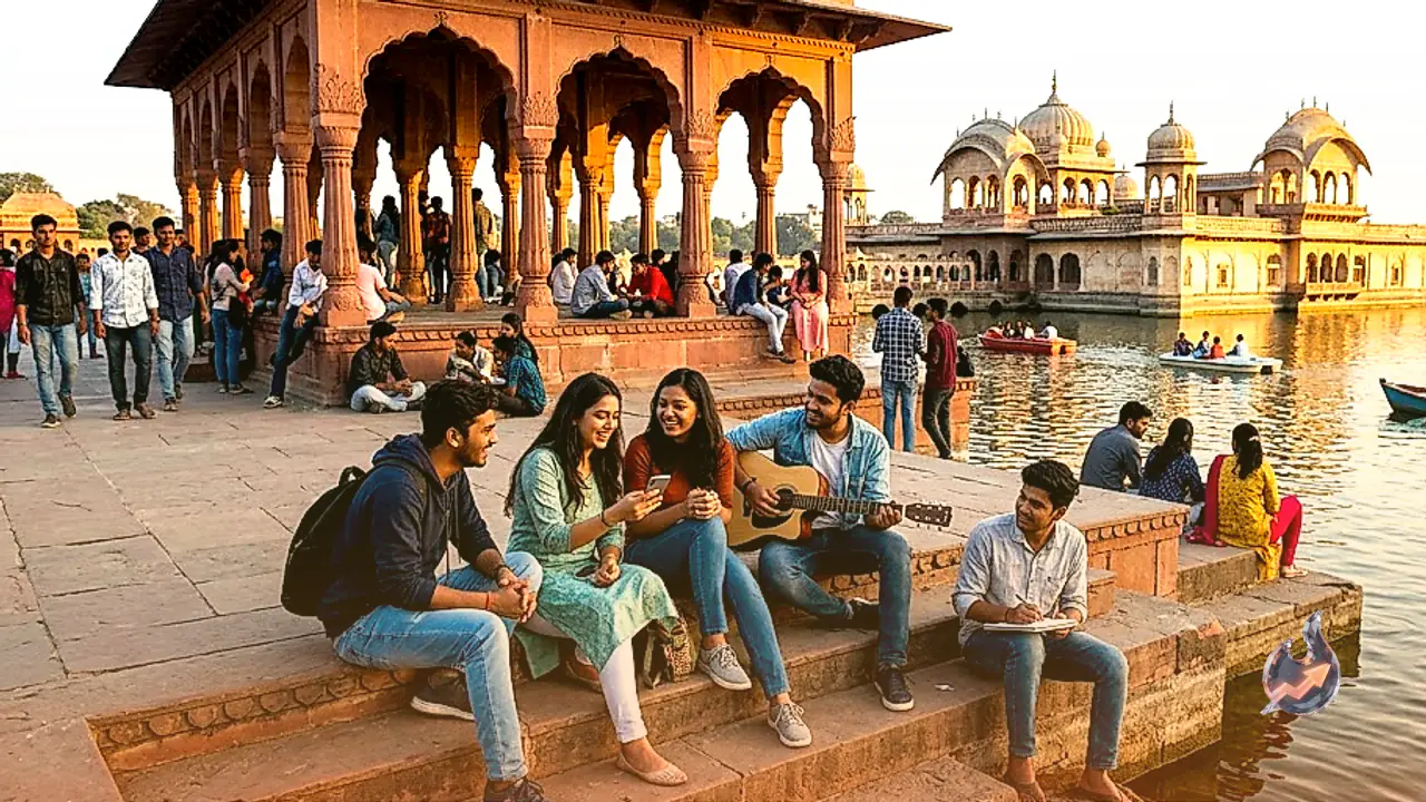 Built on a Mewar Princess's Wish, Kota's Historic Kishore Sagar Pavilion Becomes a Bustling Modern Youth Spot