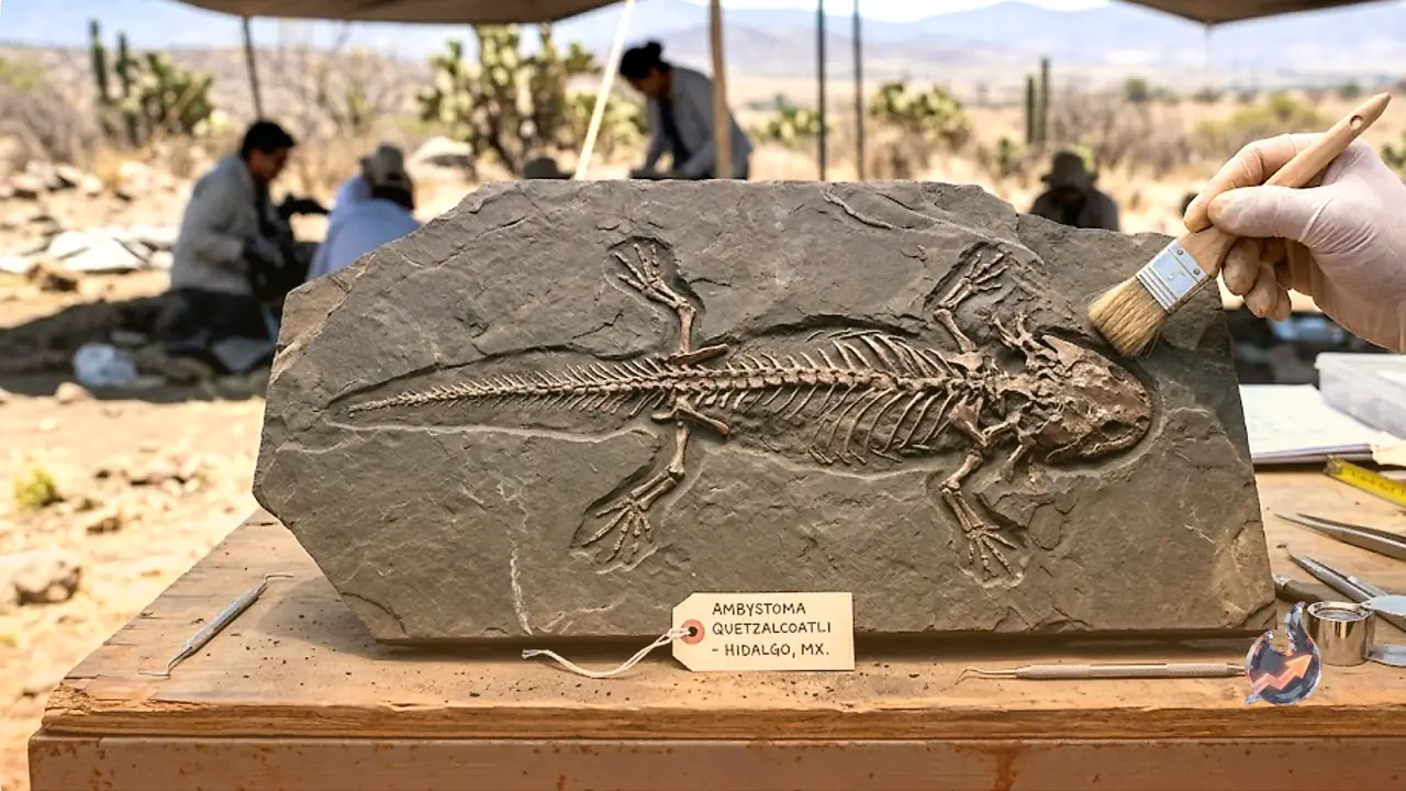 Ancient Salamander Fossils Unearthed in Hidalgo Push Back the Axolotl's Family Tree by Millions of Years