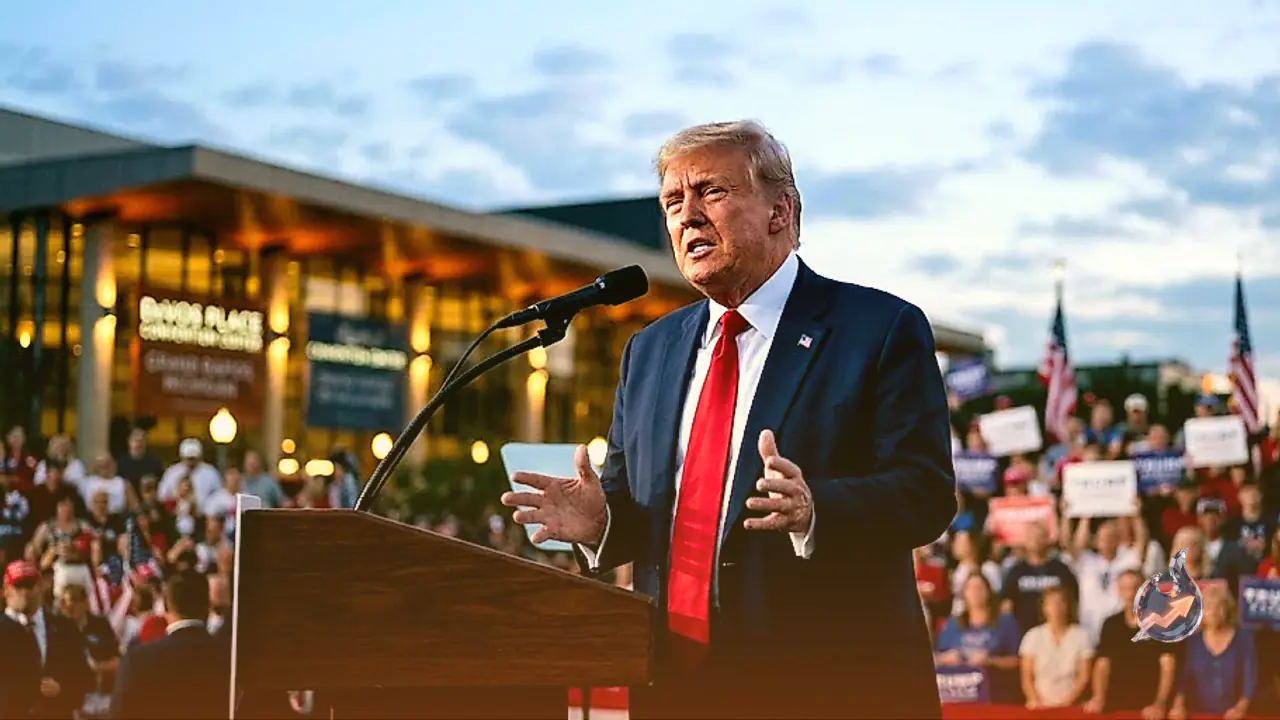 Donald Trump Targets Michael Moore and Abdul El-Sayed Amid Michigan Senate Race