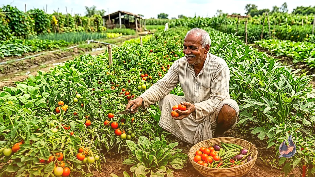 मिश्रित सब्जी की पैदावार से रोजाना ₹1000 से अधिक की आय बना रहे हैं छपरा के किसान सत्यनारायण यादव