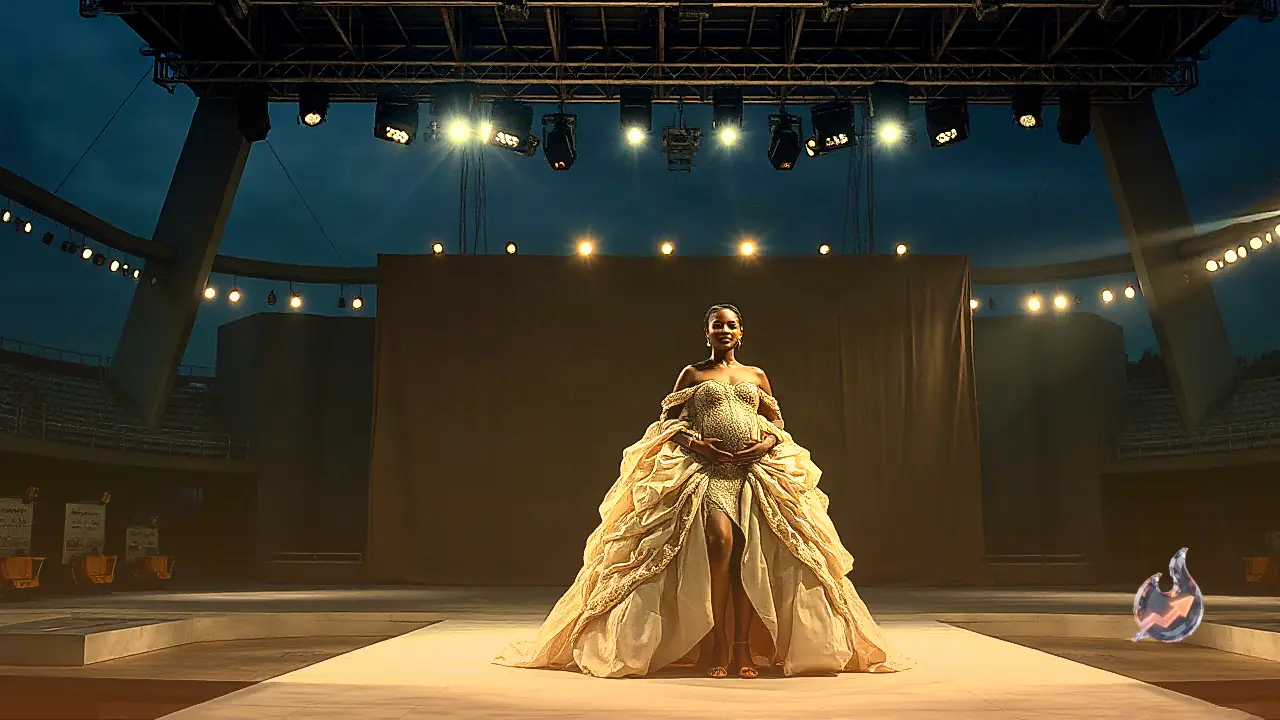 Trivia Elle Muhoza Honors Motherhood at Miss World 2026 with a Gown Representing the 7 Layers of C-Section Surgery