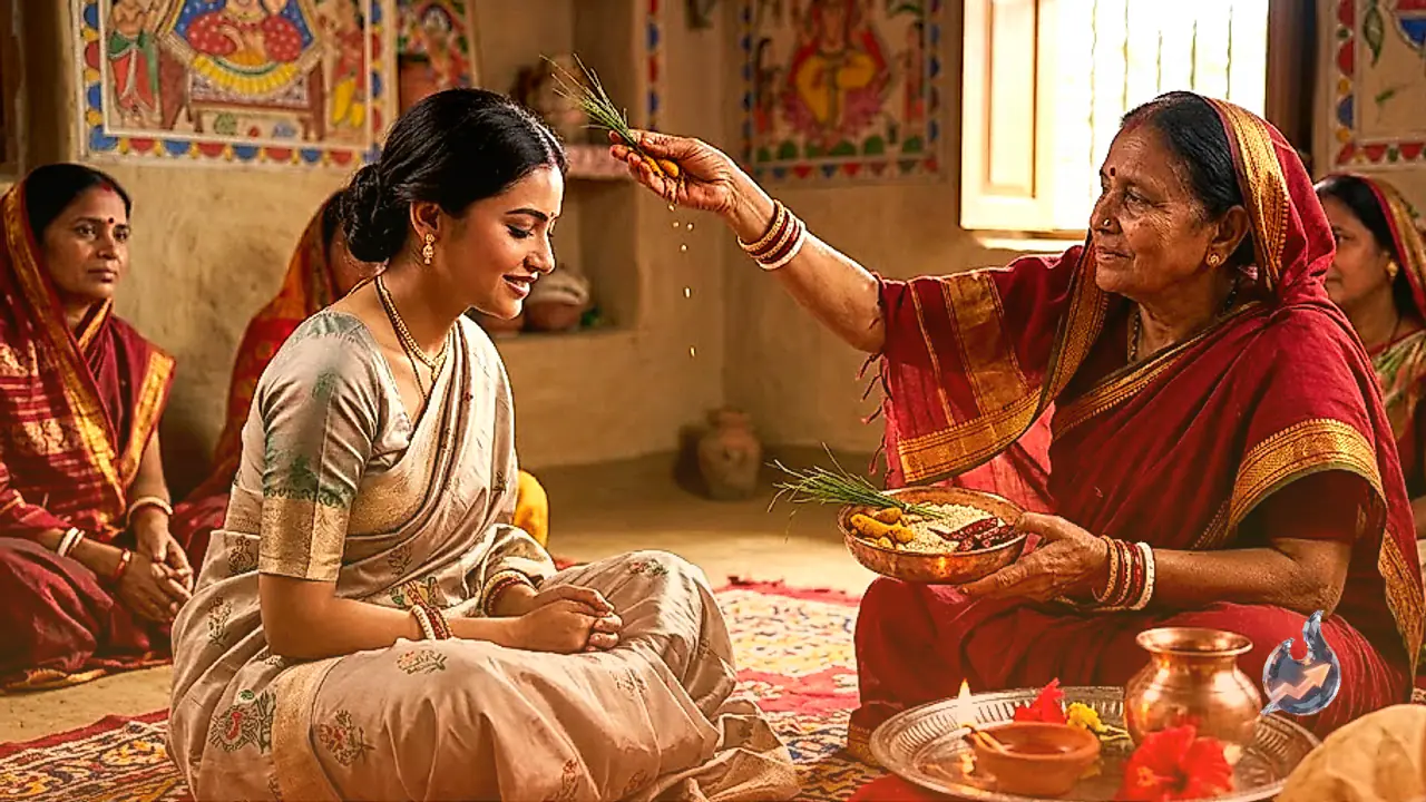 How Mithila Tradition Chumouun Acts As A Spiritual Shield Against Evil Eye And Bad Energy